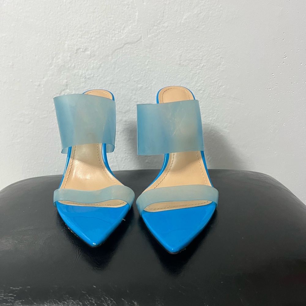 Blue heels
